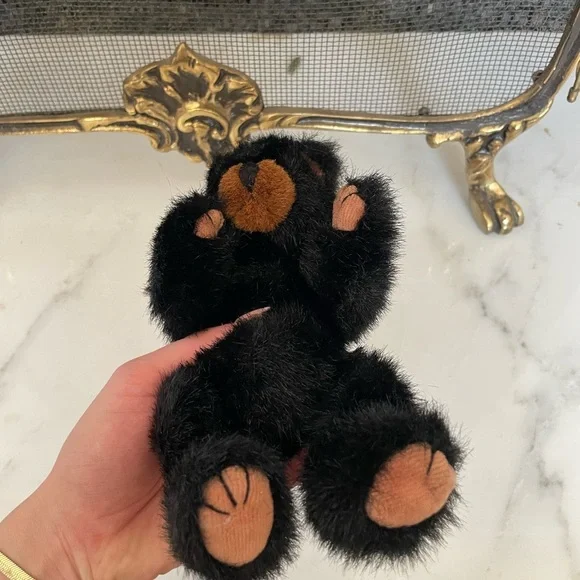 Vtg Ivan The Black Bear Ty Attic Treasure Collection - Picture 5 of 5